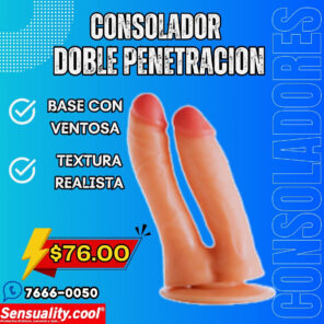CONSOLADOR LANCE´S COCK DOBLE PENETRACION