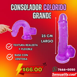 CONSOLADOR COLORIDO GRANDE