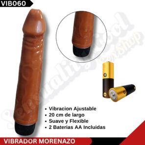 VIBRADOR SEXTOY 7.5 MORENAZO