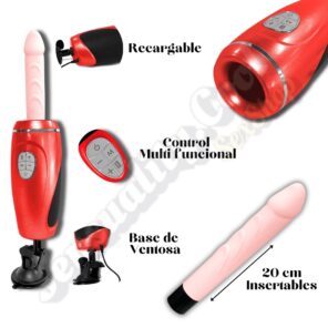 VIBRADOR CON VENTOSA Y CONTROL